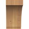 Ekena Millwork 5 1/2"W x 10"D x 10"H Imperial Smooth Knee Brace, Western Red Cedar BRC06X10X10IMP00SWR - alternate 3